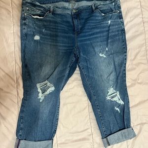 Torrid 28S Boyfriend Straight Vintage Stretch